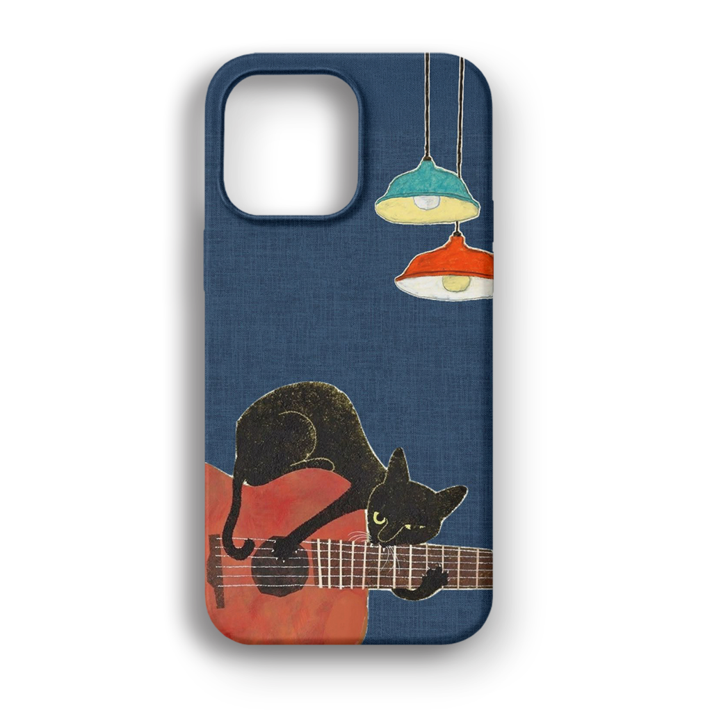 Guitar Cat - Lüks Kadife İç Kaplamalı Koruyucu Kılıf (K 140)