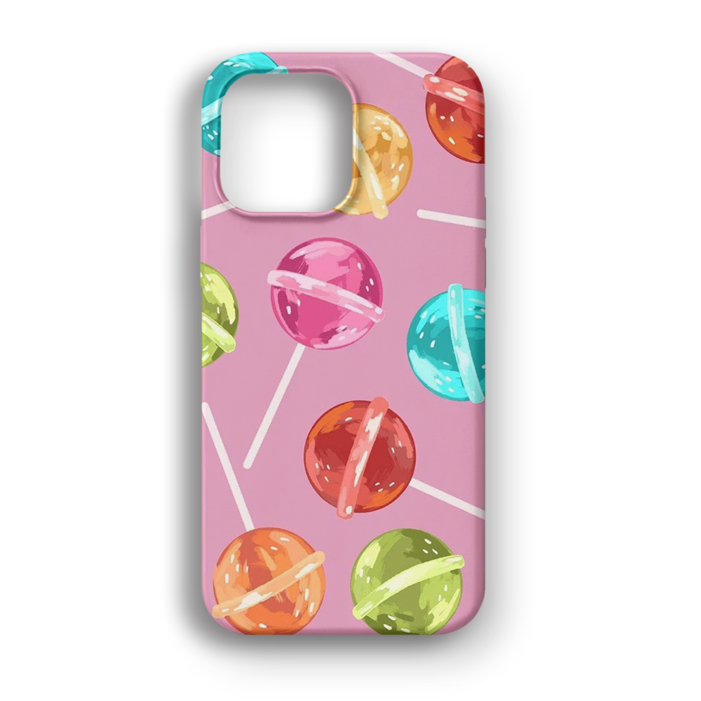 Colorful Lollipop - Lüks Kadife İç Kaplamalı Koruyucu Kılıf (K 162)