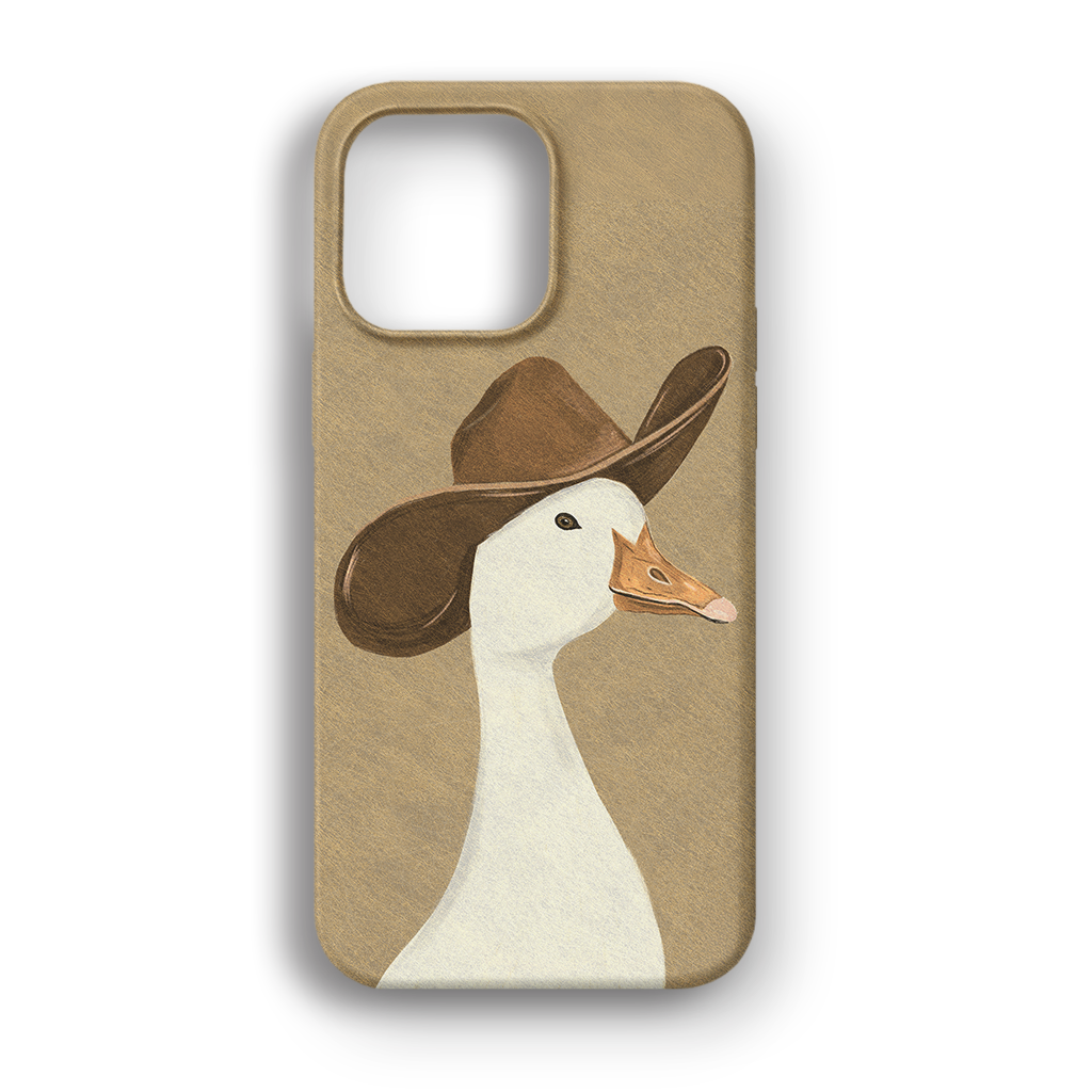 Cowboy Duck - Lüks Kadife İç Kaplamalı Koruyucu Kılıf (K 231)