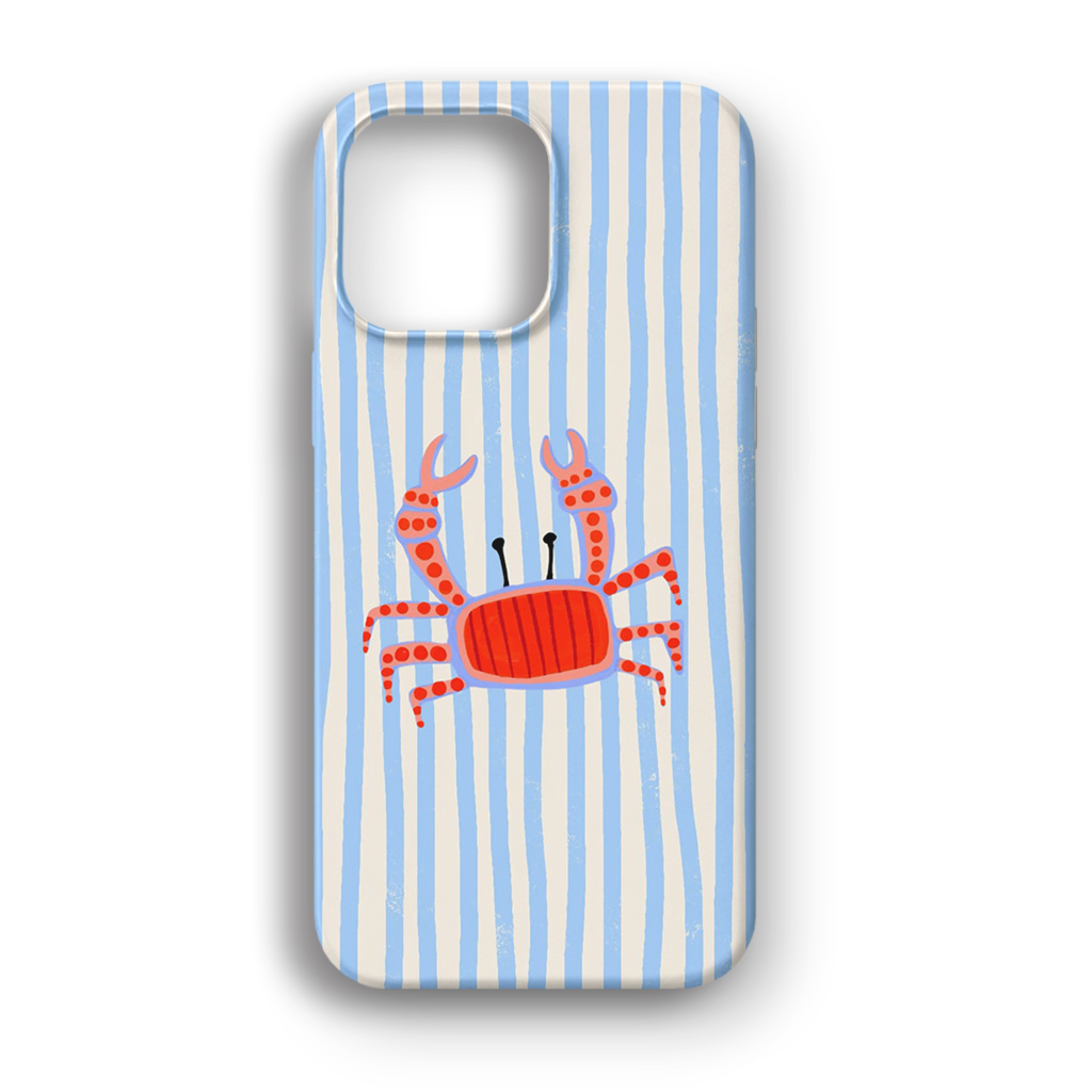 Striped Crab - Lüks Kadife İç Kaplamalı Koruyucu Kılıf (K 249)