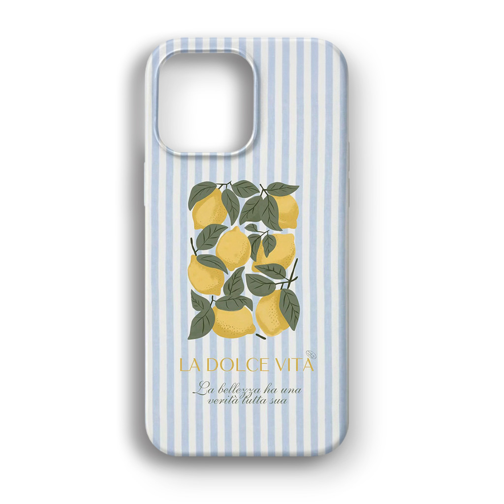La Dolce Vita Lemon - Lüks Kadife İç Kaplamalı Koruyucu Kılıf (K 271)