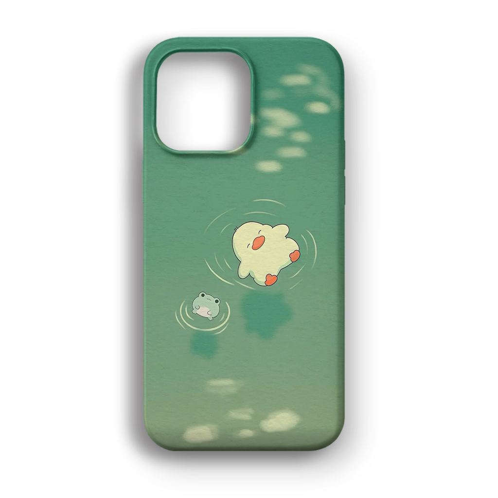 Duck & Frog Pond - Lüks Kadife İç Kaplamalı Koruyucu Kılıf (K 288)