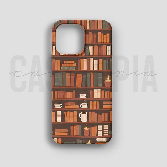 Cozy Bookshelf - Lüks Kadife İç Kaplamalı Koruyucu Kılıf (K 167)