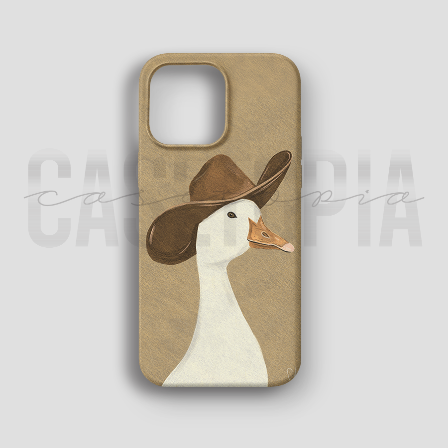 Cowboy Duck - Lüks Kadife İç Kaplamalı Koruyucu Kılıf (K 231)