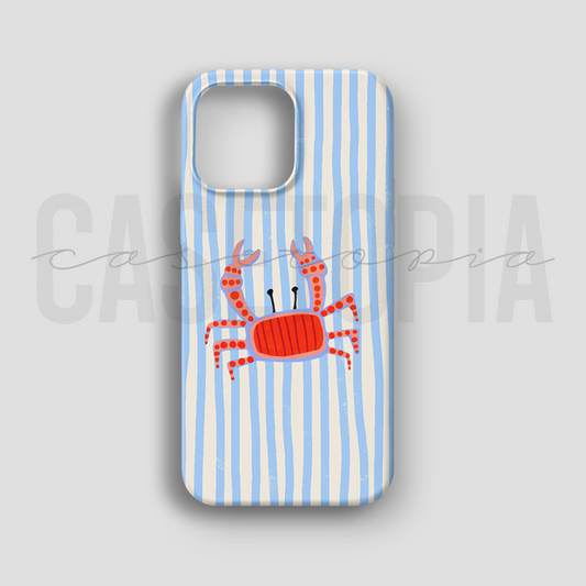 Striped Crab - Lüks Kadife İç Kaplamalı Koruyucu Kılıf (K 249)