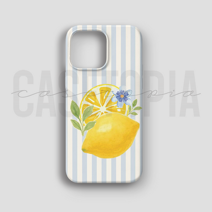 Lemon Blossom - Lüks Kadife İç Kaplamalı Koruyucu Kılıf (K 257)