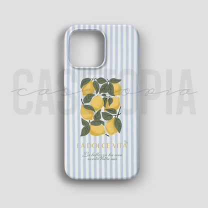 La Dolce Vita Lemon - Lüks Kadife İç Kaplamalı Koruyucu Kılıf (K 271)
