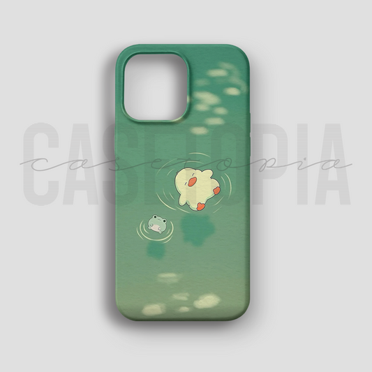 Duck & Frog Pond - Lüks Kadife İç Kaplamalı Koruyucu Kılıf (K 288)